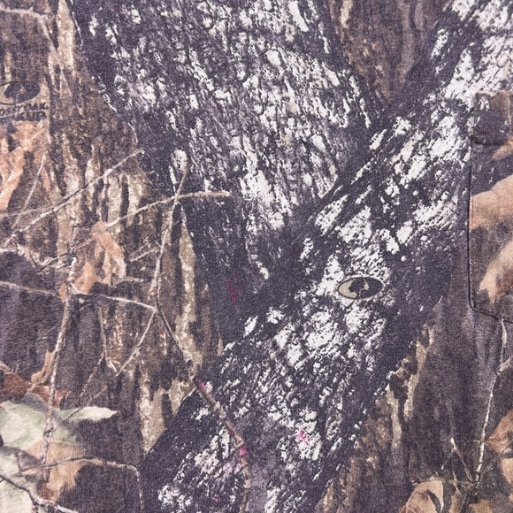 Vintage Jerzees‎ Outdoors Camouflage Long Sleeve T Shirt Men XL Mossy Oak - Picture 10 of 12